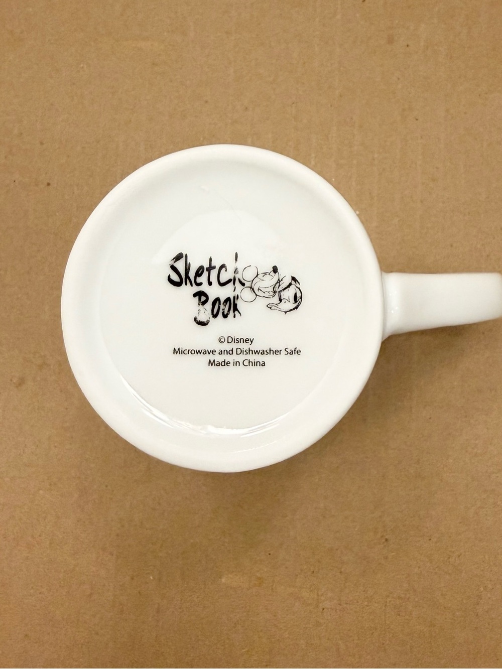 Disney Mickey Mouse Sketchbook Mug Animation Sketch Art Collectible - Picture 6 of 8